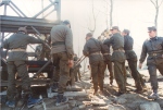 89 1994 Alluvione in Piemonte – Costruzione ponte sul fiume Bormida